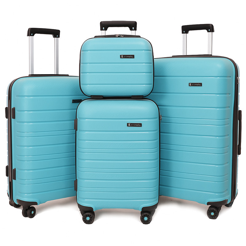 Set De 4 Valises Incassable Starbag Bleu Ciel en Tunisie