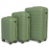 Set De 3 Valises Incassable Starbag Vert en Tunisie