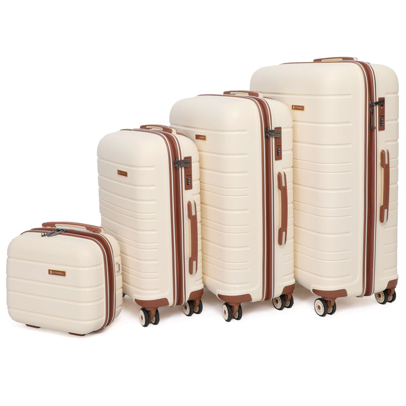Set De 4 Valises Incassable Starbag Beige en Tunisie