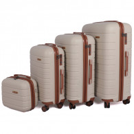 Set De 4 Valises Incassable Starbag Camel en Tunisie