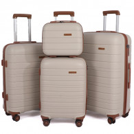 Set De 4 Valises Incassable Starbag Camel en Tunisie