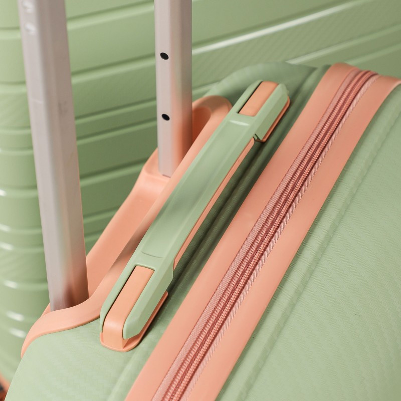 Valise Incassable Starbag Petit Modèle Vert & Saumon en Tunisie