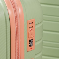 Valise Incassable Starbag Petit Modèle Vert & Saumon en Tunisie