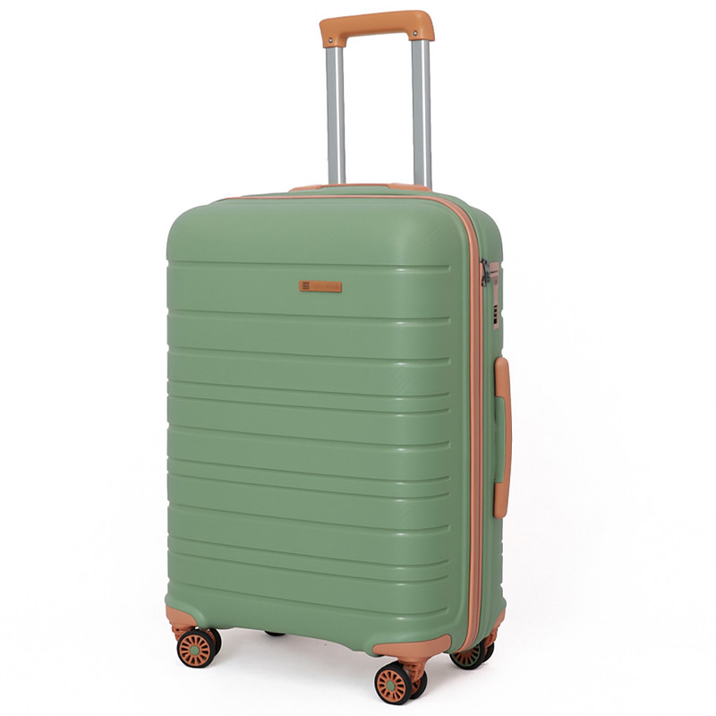 Valise Incassable Starbag Grand Modèle Vert & Saumon en Tunisie