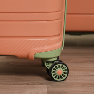 Set De 3 Valises Incassable Starbag Saumon & Vert en Tunisie