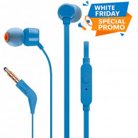 Écouteur JBL Intra-Auriculaire T110 - Bleu