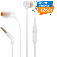 Écouteur Jbl Intra-Auriculaire T110 - Blanc en Tunisie