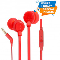 Écouteur JBL Intra-Auriculaire T110 - Rouge en Tunisie