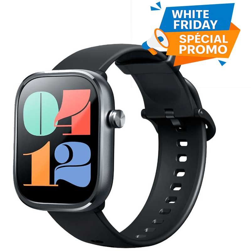 Montre Connectée Mibro C4 Noir en Tunisie