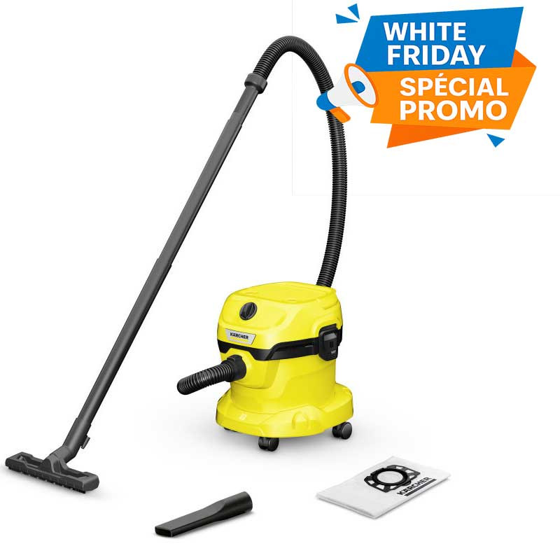 Aspirateur Multifonction Karcher WD 2 Plus V-12/4/18 1000W 1.628-000.0 en Tunisie