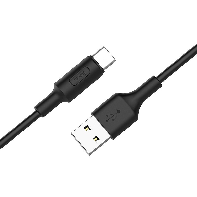 Câble Chargeur Hoco X25 Type-C 10W Noir En Tunisie