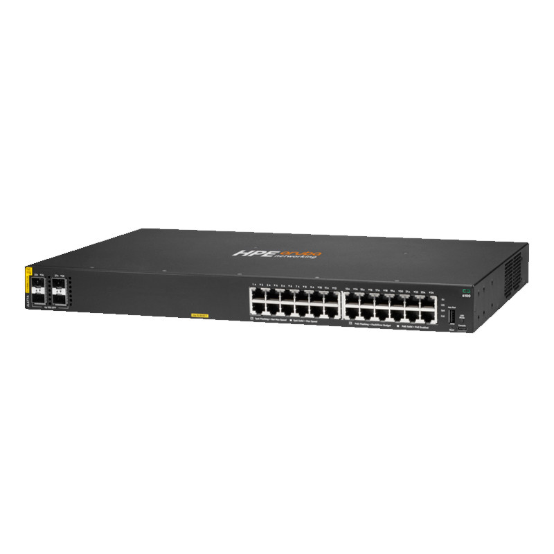 Switch De Bureau Aruba JL677A PoE 24 Ports 4SFP 10/100/1000 Mbps en Tunisie