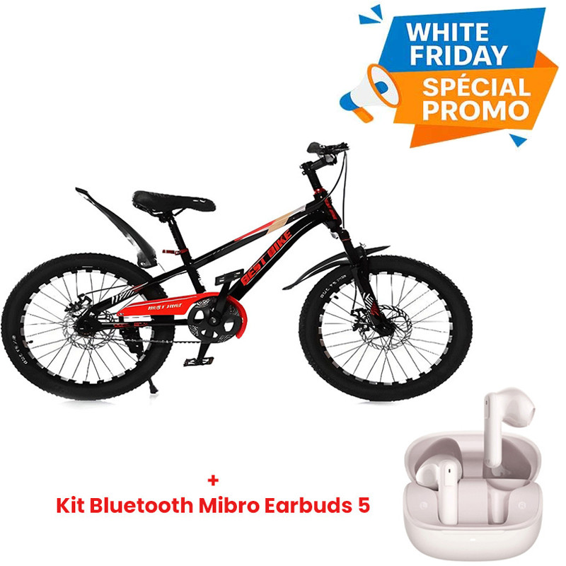 Bicyclette Enfant Best Bike B-20 20" Rouge en Tunisie