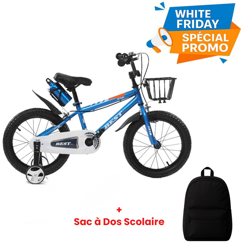 Bicyclette Enfant Best Bike 12" Bleu en Tunisie