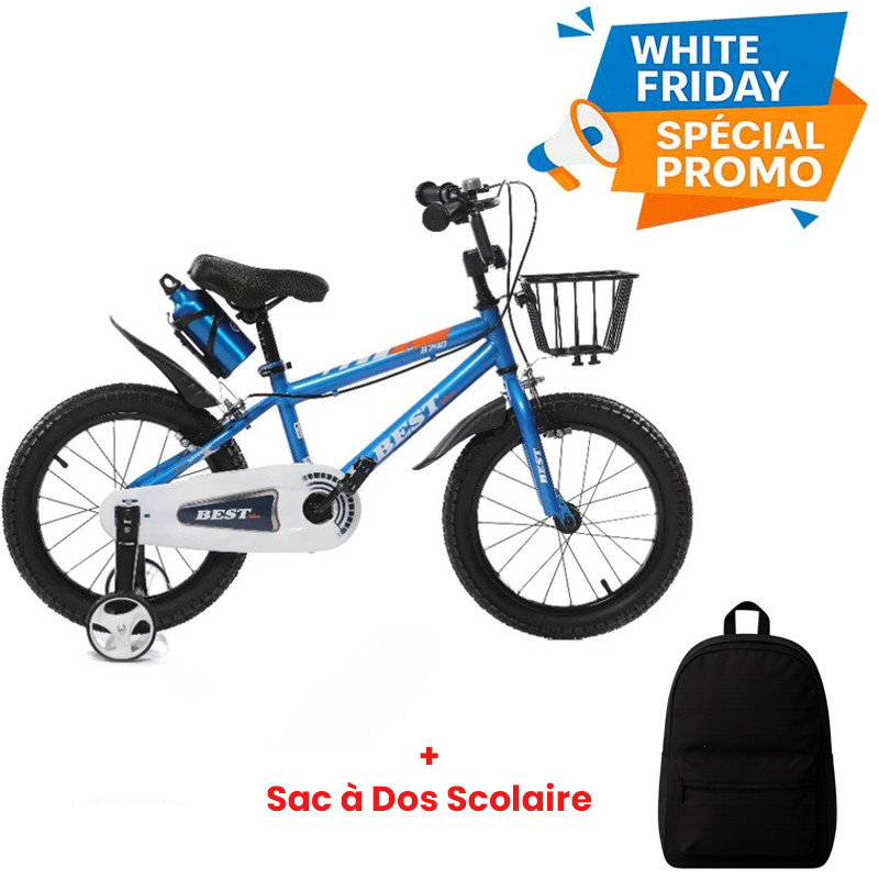 Vélo Enfant Best Bike 16″ Bleu en Tunisie