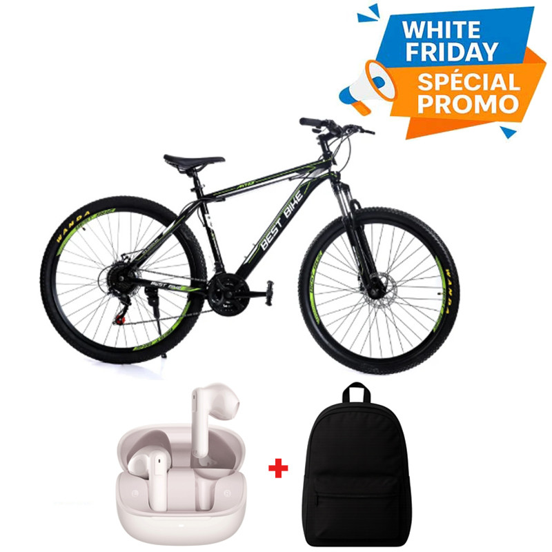 Bicyclette Enfant Best Bike M29 29" Vert En Tunisie