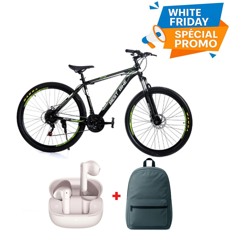 Bicyclette Enfant Best Bike S26 26" Gris Foncé En Tunisie
