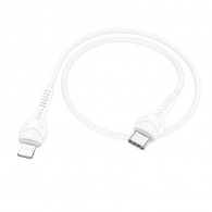Câble Chargeur Hoco X37  Type-C Vers Lightning 27W Blanc En Tunisie