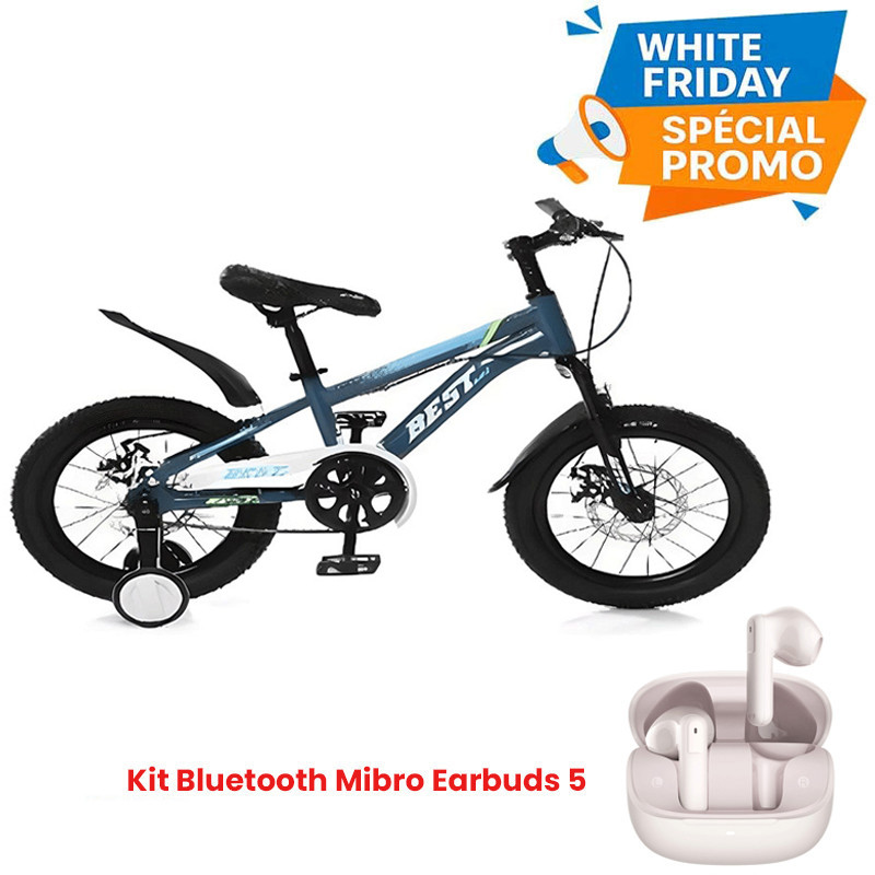 Bicyclette Enfant Best Bike Y-16 16" Bleu en Tunisie