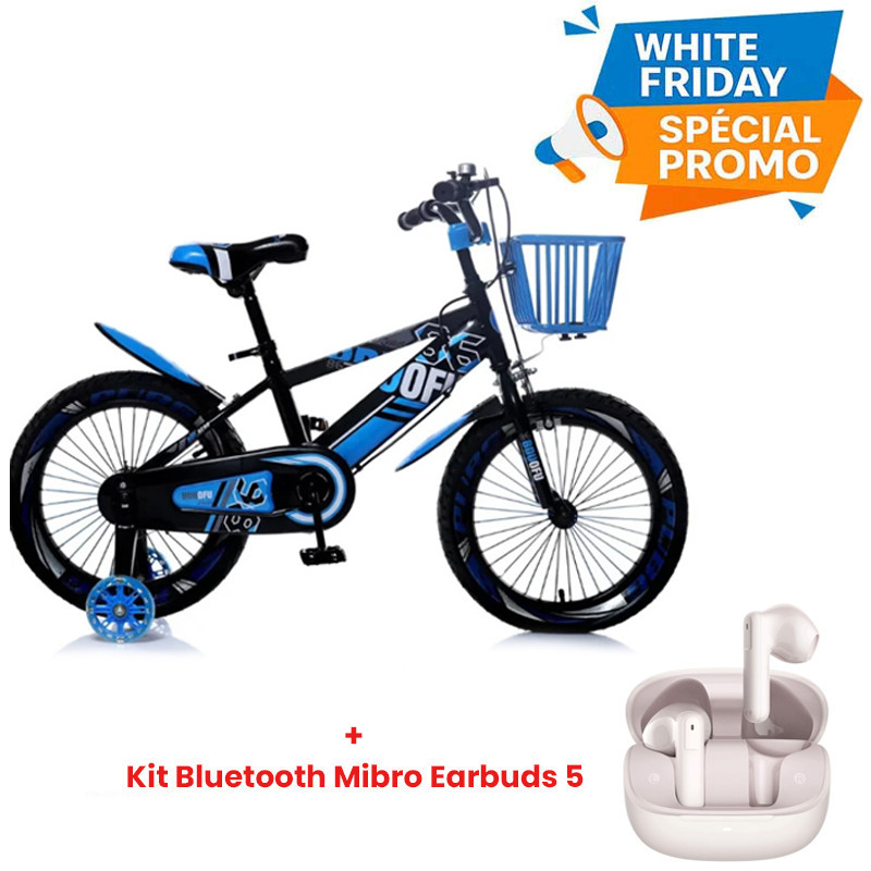 Vélo Enfant Best Bike ZS12 12″ Bleu En Tunisie