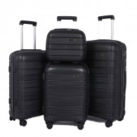 Set De 4 Valises Incassable Starbag Noir & Gris en Tunisie