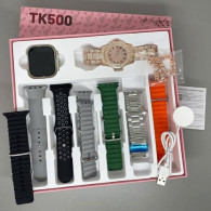 Coffret Montre Connectée TK500 + 7 Ceintures + Bracelet en Tunisie