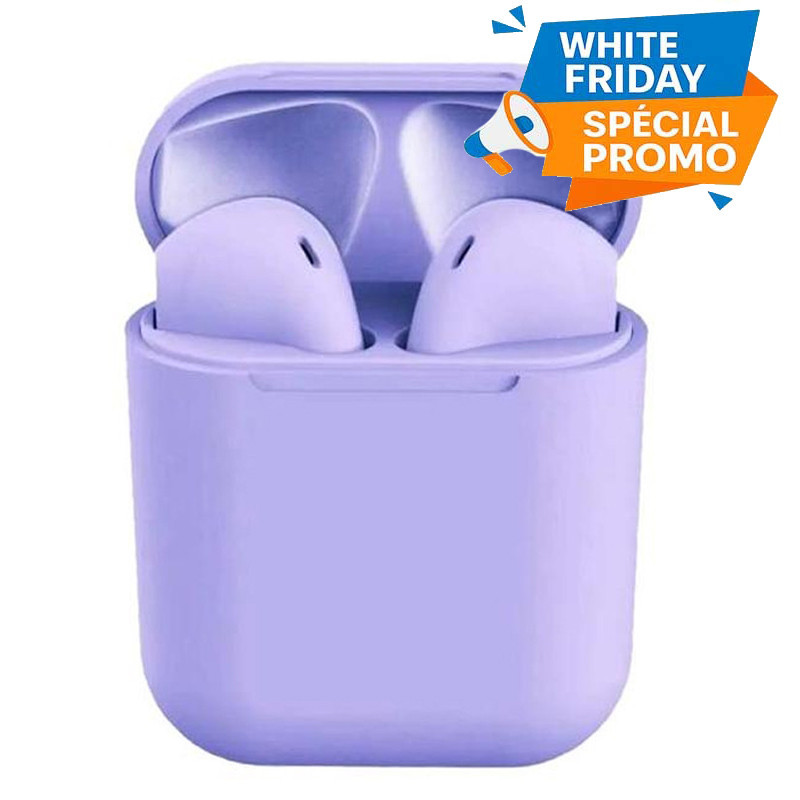 Écouteur Bluetooth InPods 12 Simple Violet En Tunisie