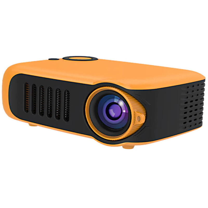 Mini Vidéo Projecteur Deli LCD Jaune En Tunisie