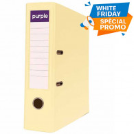 Classeur à Levier Purple Essential 75mm A4 Jaune Pastel en Tunisie