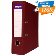Classeur à Levier Purple Essential 75mm A4 Rouge Bordeaux en Tunisie