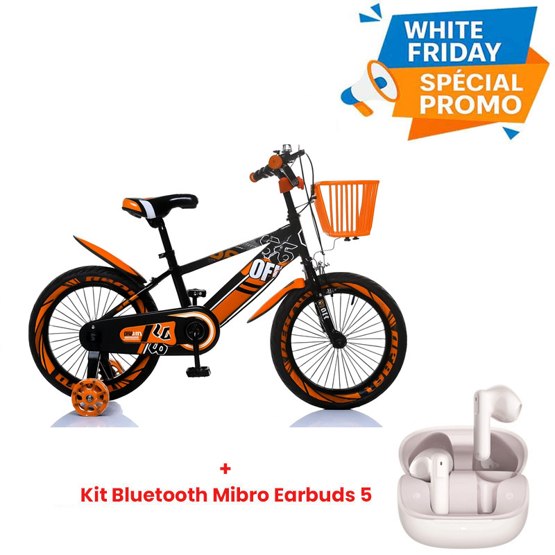 Vélo Enfant Best Bike ZS14 14″ Orange en Tunisie