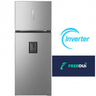 Réfrigérateur Hisense Inverter Double Porte 466L NoFrost Inox en Tunisie