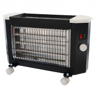 Chauffage Électrique Coala BIG-R2F2500 2500W Noir en Tunisie