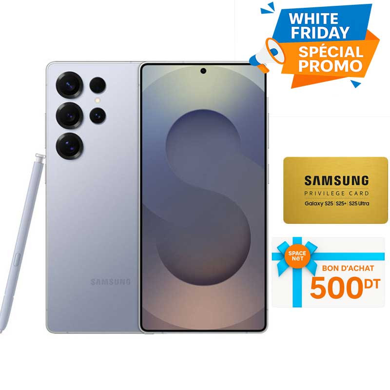 Smartphone Samsung Galaxy S25 Ultra 5G 12Go 256Go Silver en Tunisie