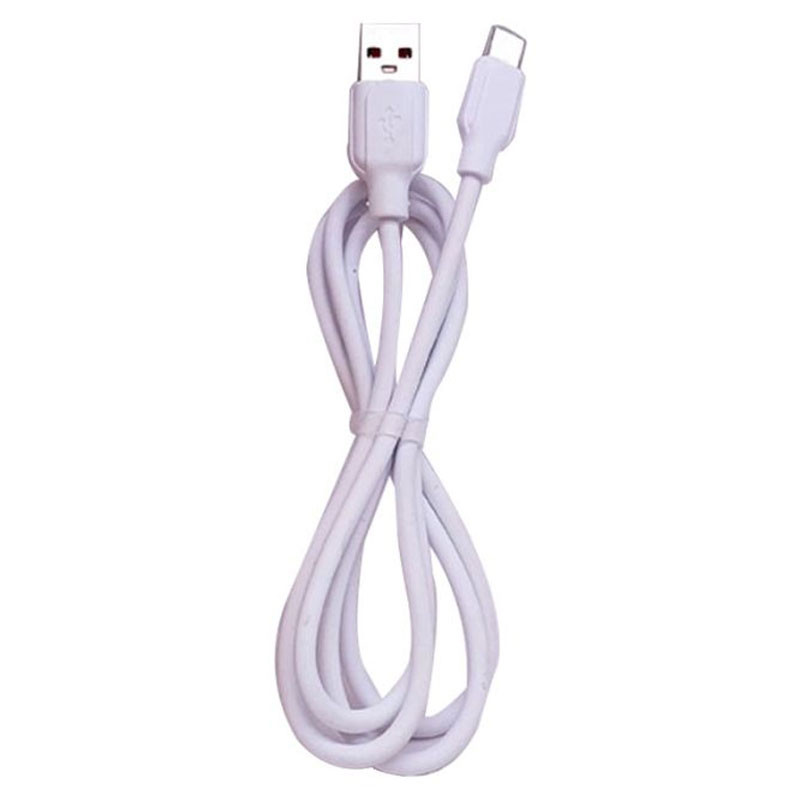 Câble Chargeur TN20 USB-A Vers Type-C 6A Blanc en Tunisie