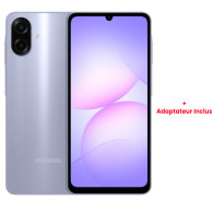 Samsung Galaxy A07 4Go 64Go + Adaptateur Violet