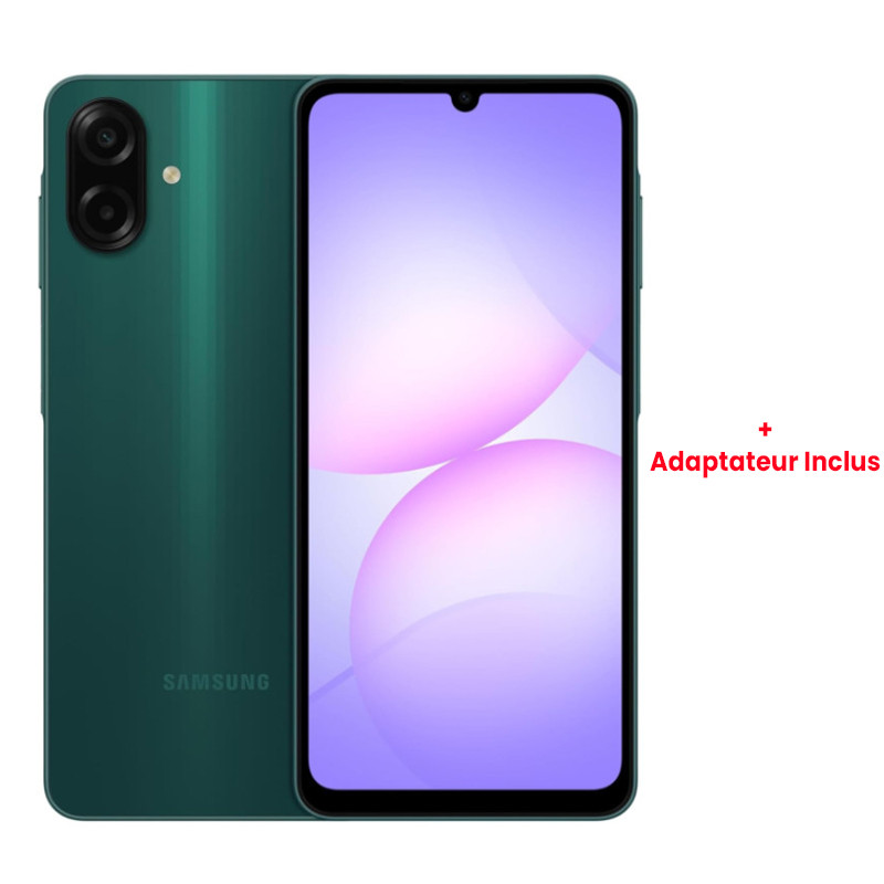 Samsung Galaxy A07 4Go 128Go Vert en Tunisie
