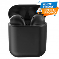 Kit Bluetooth Earbuds12 Noir Prix Tunisie