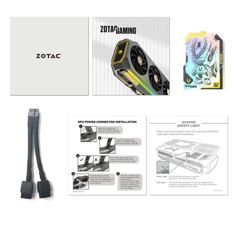 Carte Graphique Zotac Gaming GeForce RTX 5070 12Go GDDR7 Twin Edge OC
