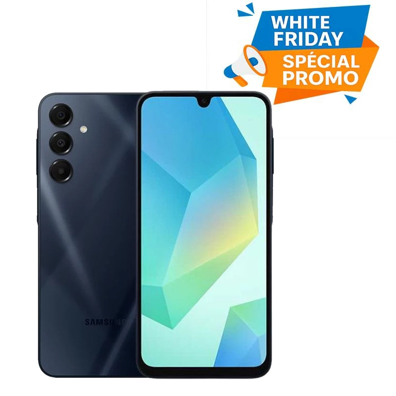 Smartphone Samsung Galaxy A16 4Go 128Go Noir