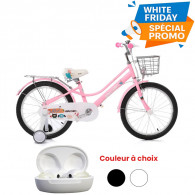 Vélo Enfant Best Bike BLN20 20″ Rose en Tunisie