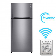 Réfrigérateur LG 506 Litres NoFrost - Silver (GN-H702HLHU) En Tunisie