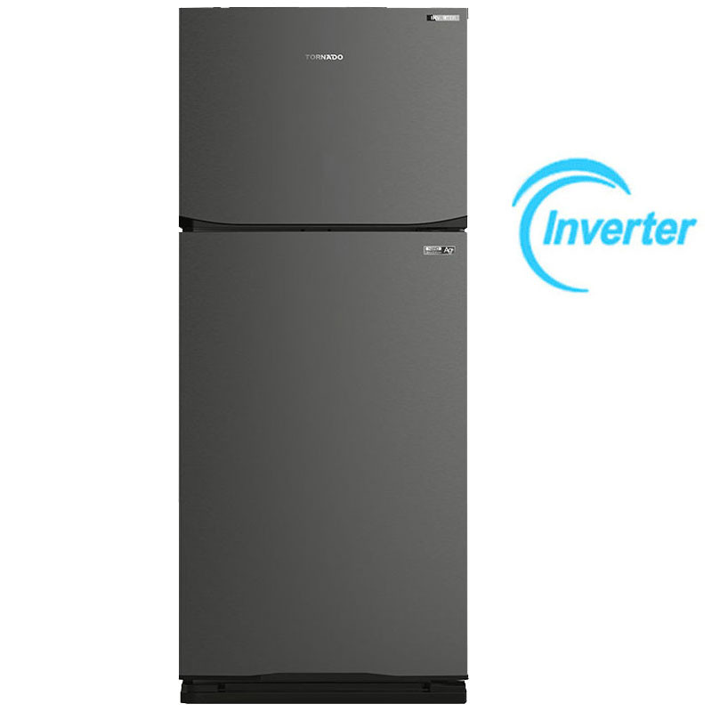 Réfrigérateur Tornado RF480TV-DST 450 Litres Inverter Nofrost Dark Inox en Tunisie