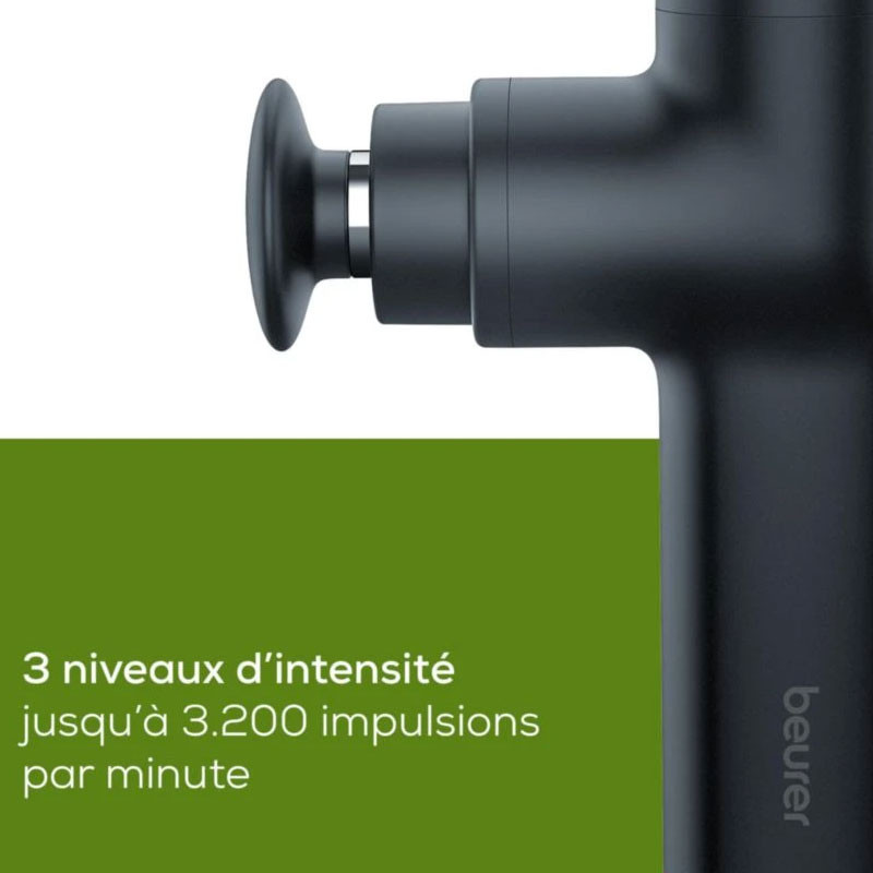 Pistolet De Massage Musculaire Beurer MG79 Noir en Tunisie