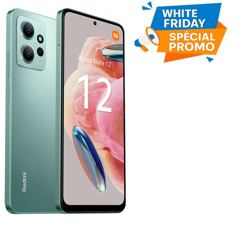 Smartphone Xiaomi Redmi Note 12 4Go 128Go Vert