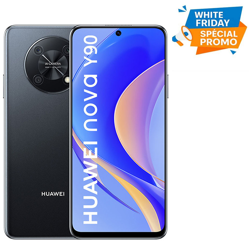 Smartphone Huawei Nova Y90 8Go 128Go Noir En Tunisie