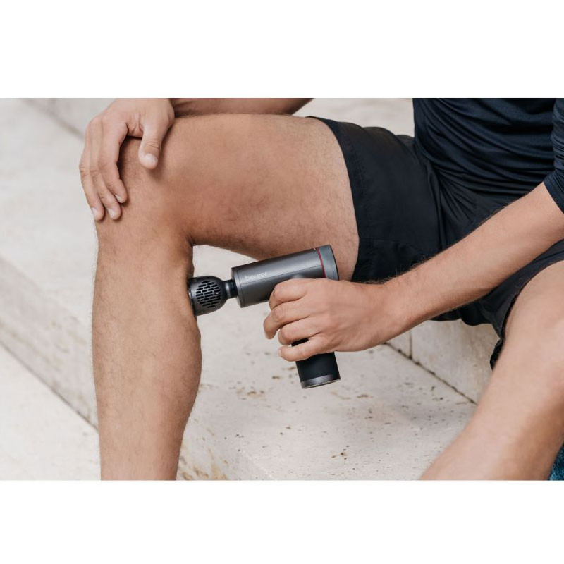 Pistolet De Massage Musculaire Beurer Hot & Cold MG195 Gris en Tunisie
