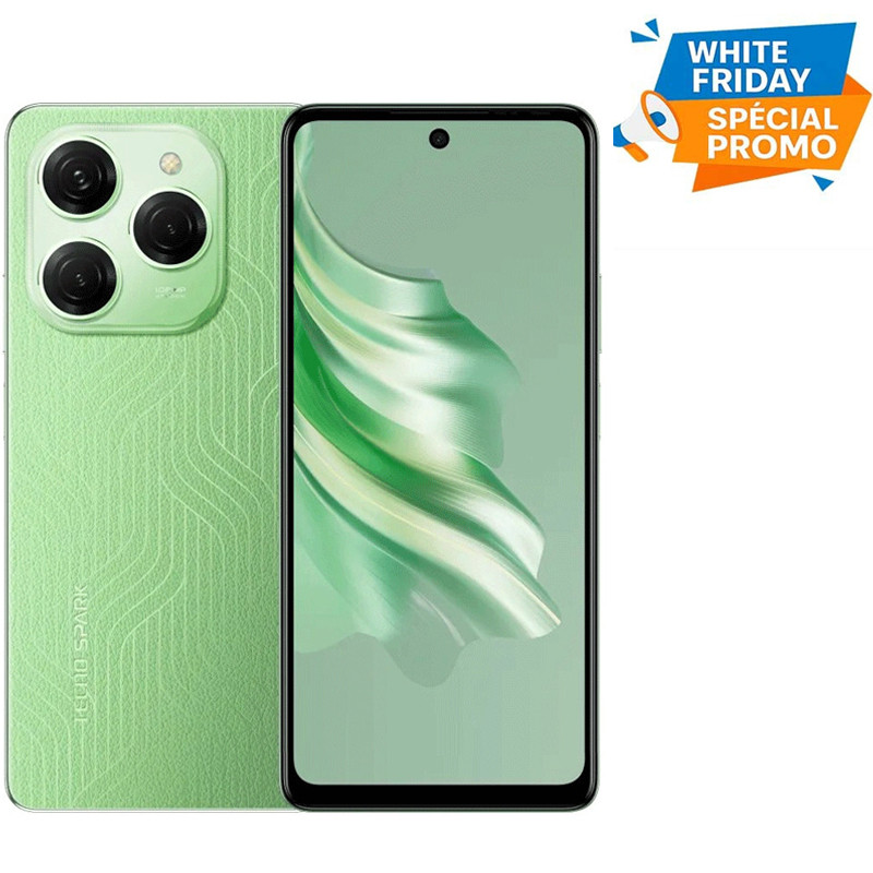 Smartphone Tecno Spark 20 Pro 8Go 256Go Vert en Tunisie
