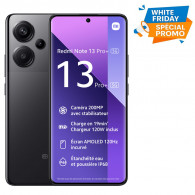Smartphone Xiaomi Redmi Note 13 Pro Plus 12Go 512Go Noir en Tunisie
