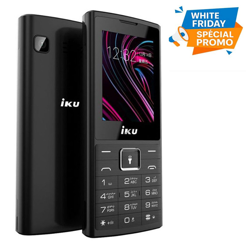 Téléphone Portable IKU S5 Noir en Tunisie